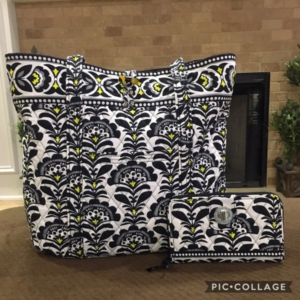 2 PIECE SET! NWT! Vera Bradley Retired Pattern- Tote and Wallet